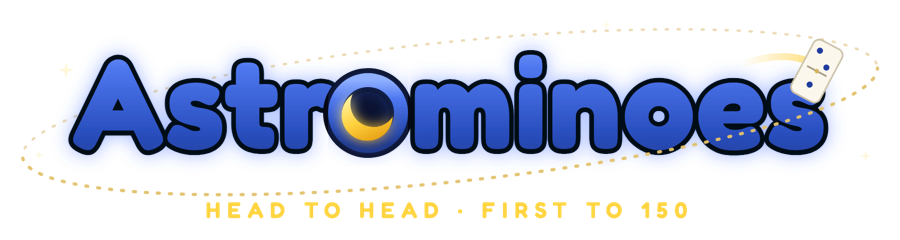 Astrominoes — head to head, first to 150
